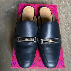 Tory Burch Amelia Black Leather Loafer